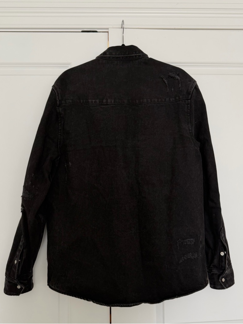 Denim button up jacket - Picture 3 of 4
